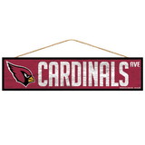 Arizona Cardinals Sign 11x17 Wood Slogan Design - Sports Fan Shop