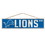 Detroit Lions Sign 4x17 Wood Avenue Design