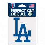 Los Angeles Dodgers Decal 4x4 Perfect Cut Color
