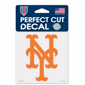New York Mets Decal 4x4 Perfect Cut Color