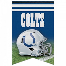 Indianapolis Colts Banner 17x26 Pennant Style Premium Felt