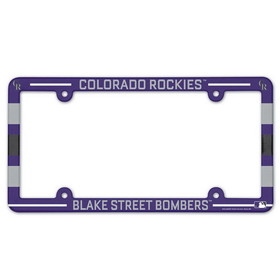 Colorado Rockies License Plate Frame - Full Color