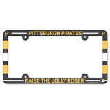 Ultra Pro Pittsburgh Pirates License Plate Frame Plastic Full Color Style