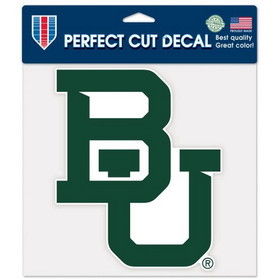 Baylor Bears Decal 8x8 Perfect Cut Color