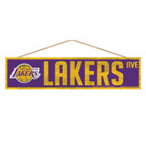 Los Angeles Lakers Sign 4x17 Wood Avenue Design