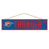 Oklahoma City Thunder Sign 4x17 Wood Avenue Design