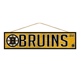 Boston Bruins Sign 4x17 Wood Avenue Design