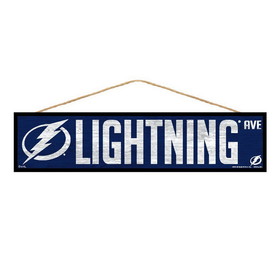 Tampa Bay Lightning Sign 4x17 Wood Avenue Design