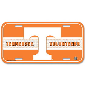 Tennessee Volunteers License Plate Plastic