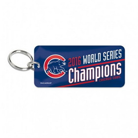 Chicago Cubs Key Ring - Glossy - 2016 World Series Champs