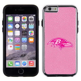 Baltimore Ravens Phone Case Pink Football Pebble Grain Feel iPhone 6 CO
