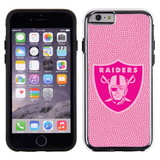 Las Vegas Raiders Phone Case Pink Football Pebble Grain Feel iPhone 6 CO