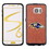 Baltimore Ravens Phone Case Classic Football Pebble Grain Feel Samsung Galaxy S6 CO