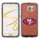 San Francisco 49ers Phone Case Classic Football Pebble Grain Feel Samsung Galaxy S6 CO