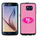 San Francisco 49ers Pink NFL Football Pebble Grain Feel Samsung Galaxy S6 Case