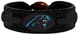 Carolina Panthers Bracelet Team Color Tonal Black Football CO