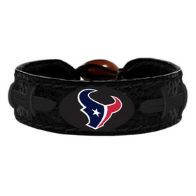 Houston Texans Bracelet Team Color Tonal Black Football CO