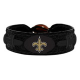 New Orleans Saints Bracelet Tonal Black Team Color Football