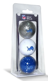 Detroit Lions 3 Pack of Golf Balls