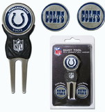 Indianapolis Colts Golf Divot Tool with 3 Markers