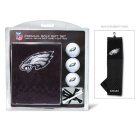 Philadelphia Eagles Golf Gift Set with Embroidered Towel