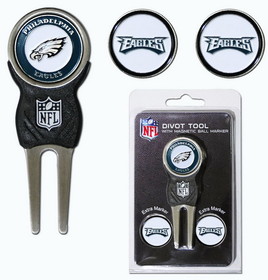 Philadelphia Eagles Golf Divot Tool with 3 Markers