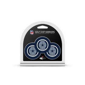 Dallas Cowboys Golf Chip with Marker 3 Pack