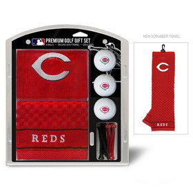 Cincinnati Reds Golf Gift Set with Embroidered Towel