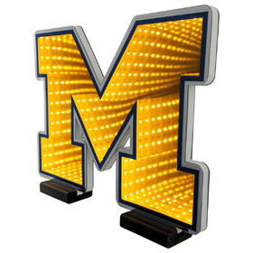Sporticulture Michigan Wolverines LED Infinity Logo Light