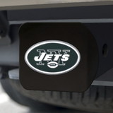New York Jets Hitch Cover Color Emblem on Black