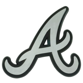 Atlanta Braves Auto Emblem Premium Metal Chrome