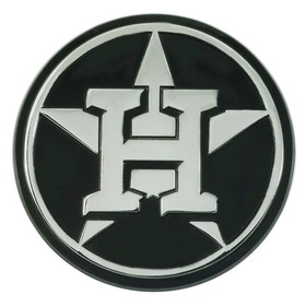 Houston Astros Auto Emblem Premium Metal Chrome