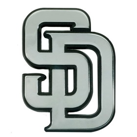 San Diego Padres Auto Emblem Premium Metal Chrome