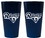 St. Louis Rams Glass Pint Lusterware Style Set of 2