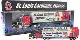 St. Louis Cardinals Express White Rose Tractor Trailer 2000 Mark McGwire CO