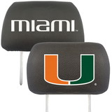 Miami Hurricanes Headrest Covers FanMats