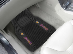 Los Angeles Lakers Car Mats - Deluxe Set