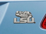 LSU Tigers Auto Emblem Premium Metal Chrome