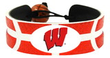 Wisconsin Badgers Bracelet Team Color Basketball CO