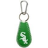 Chicago White Sox Keychain Team Color Baseball St. Patrick's Day