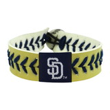 San Diego Padres Bracelet Team Color Baseball Sand CO