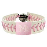 Mississippi Braves Bracelet Baseball Pink