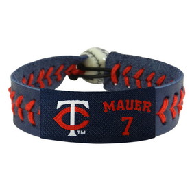 Minnesota Twins Bracelet Team Color Baseball Joe Mauer