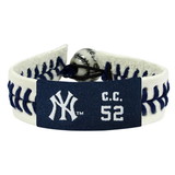 New York Yankees Bracelet Genuine Baseball CC Sabathia CO