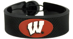 Wisconsin Badgers Bracelet Classic Hockey CO