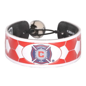 Chicago Fire Bracelet Team Color Soccer