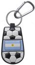 Argentine Flag Keychain Classic Soccer