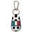 Italian Flag Keychain Classic Soccer
