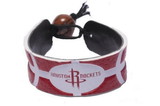 Houston Rockets Bracelet Team Color Basketball