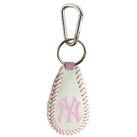 New York Yankees Keychain Baseball Pink CO